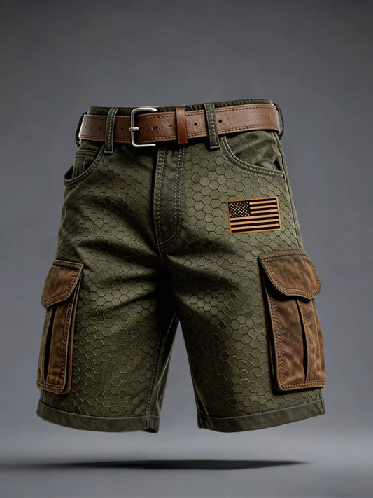 Men's American Flag Shorts