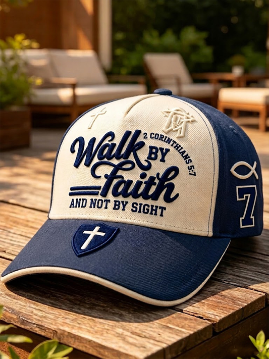 Unisex Walk By Faith Hat