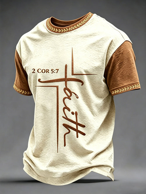 Men's Faith Print Tee