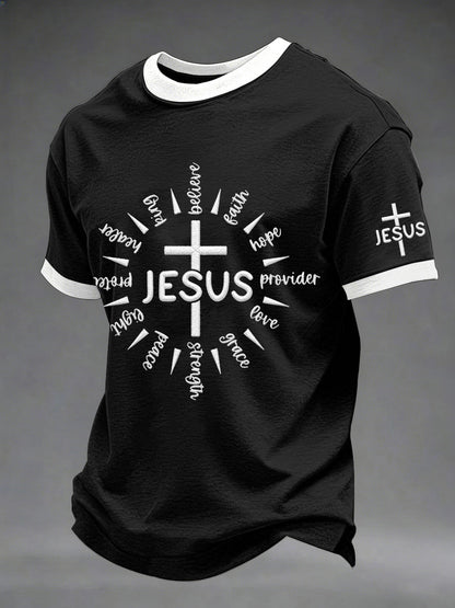 Men's Jseue Print Tee