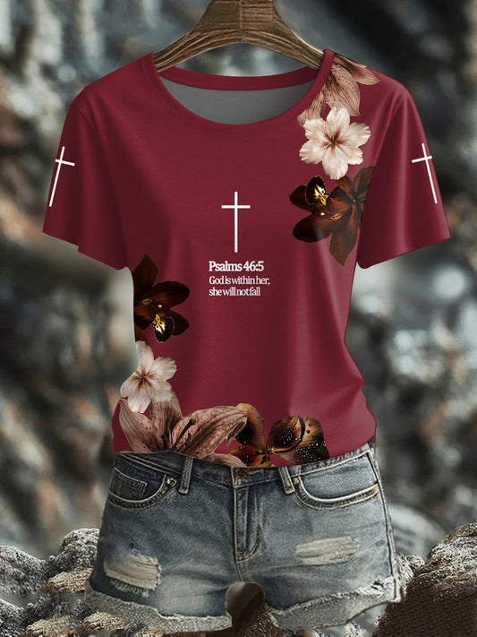 Women's Faith Printed T-shirt