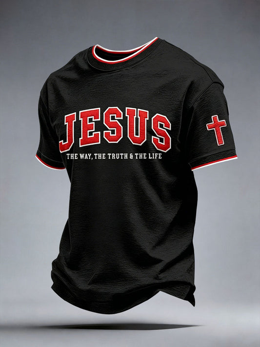 Men's The Way The Truth The Life Print T-Shirt