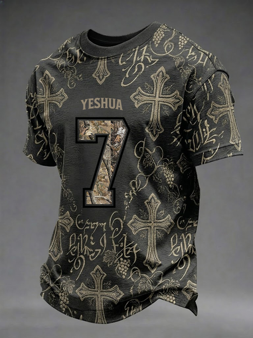 Men's Yeshua 7 Cross T-shirt
