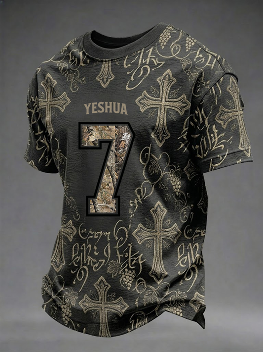 Men's Yeshua 7 Cross T-shirt