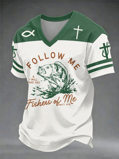Men's Faith V-neck T-shirt
