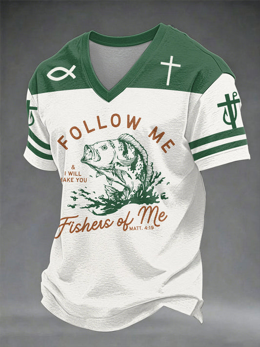 Men's Faith V-neck T-shirt