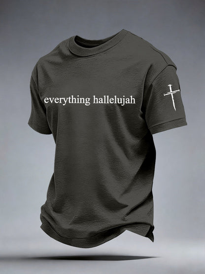 Men's Everything Hallelujah Print T-Shirt