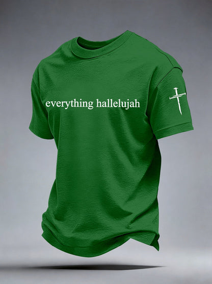 Men's Everything Hallelujah Print T-Shirt
