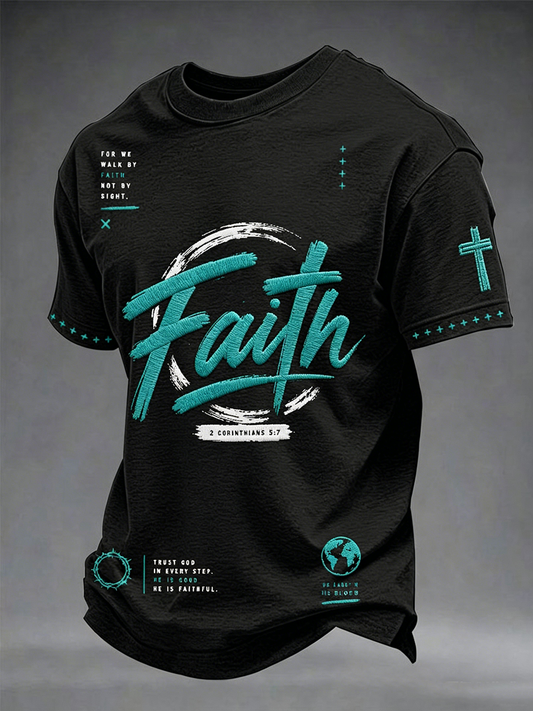 Men's Faith Short Sleeves T-shirt