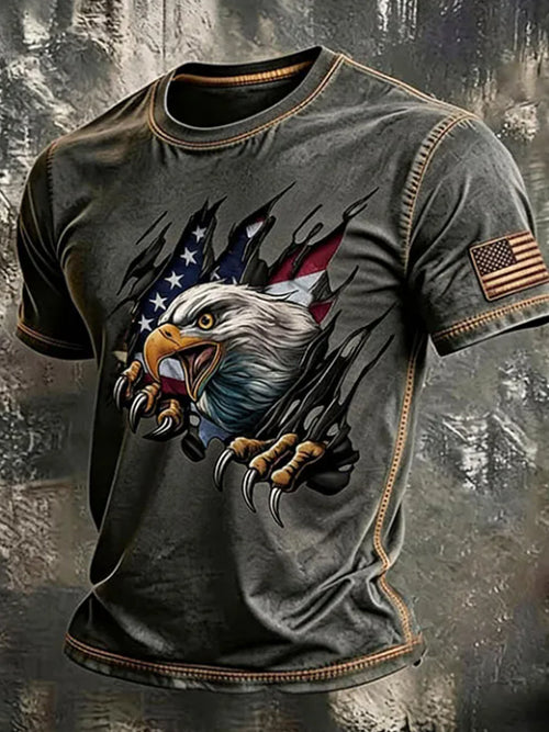 Men'S American Eagle Printed Casual T-Shirt