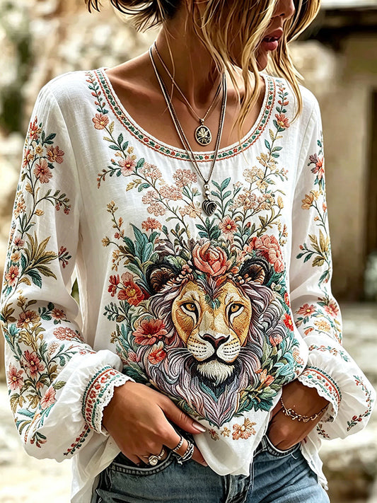 Women's Christian Lion Tops