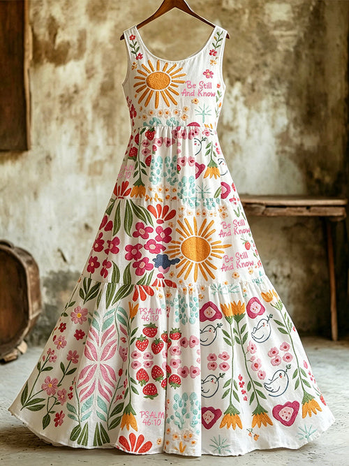 Women's 'Be Still And Know' Christian dress