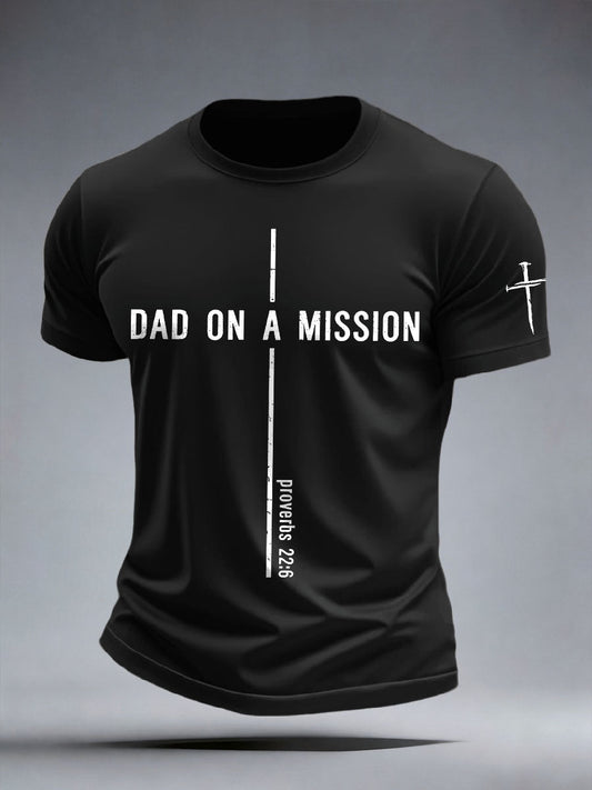 Men's Dad on a Mission T-Shirt