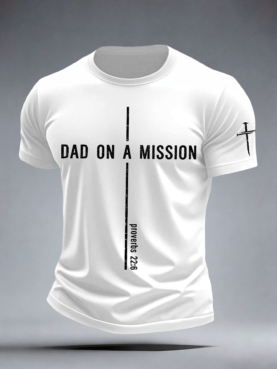 Men's Dad on a Mission T-Shirt