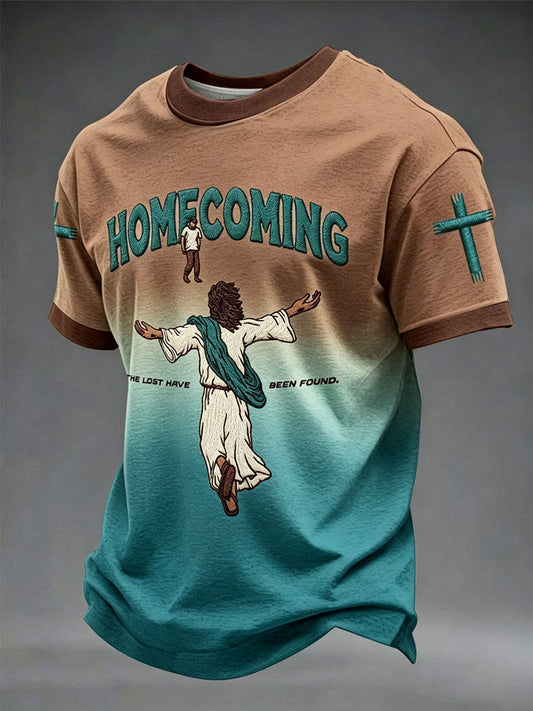 Men's “The Lost Have Been Found”Homecoming Jesus Casual Unisex T-Shirt
