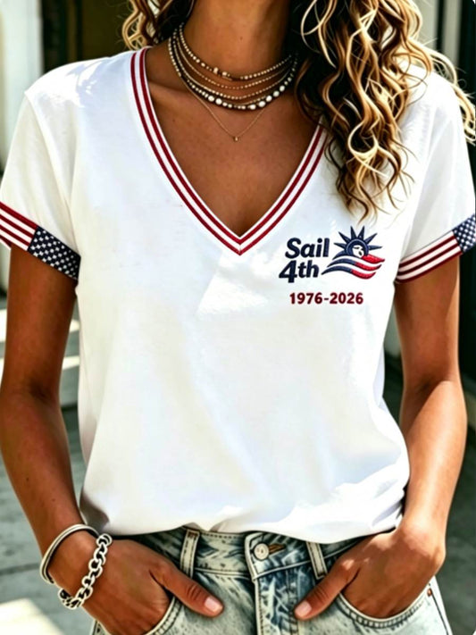 Women's short-sleeved T-shirt
