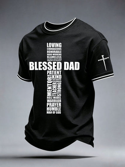 Men's Blessed Dad T-Shirt