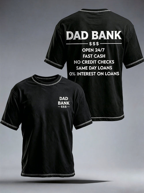 Men's Dad Bank T-Shirt