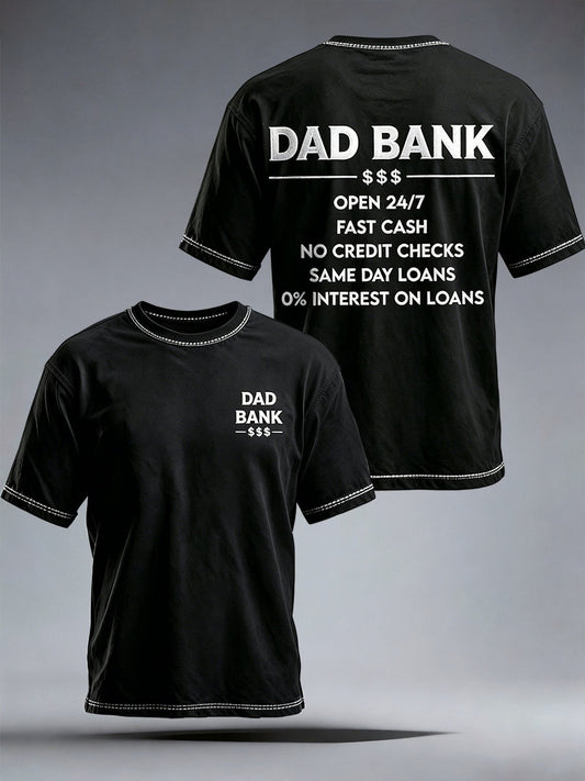 Men's Dad Bank T-Shirt