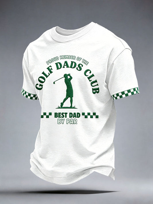 Men's Best Dad By Par T-Shirt
