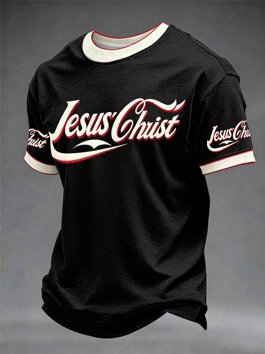 Men's Jesus Christ Casual Unisex T-shirt