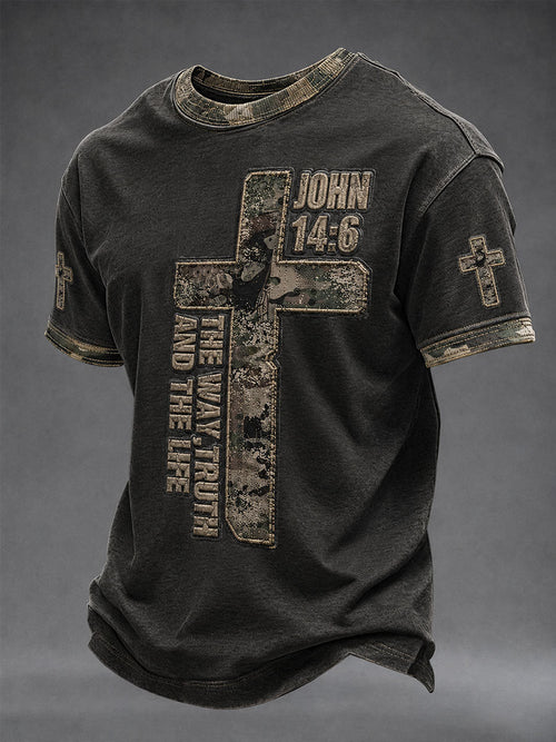 Men's The Way Truth And The Life Short Sleeves T-shirt