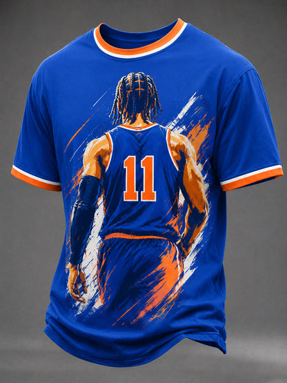 Men's MVP Basketball Player Inspired Casual T-shirt