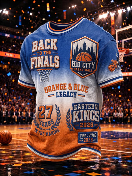 Men's Back To The Finals Short Sleeves T-shirt