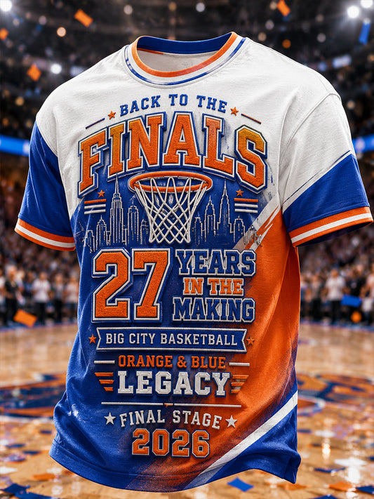 Men's BackTo The Finals Short Sleeves T-shirt