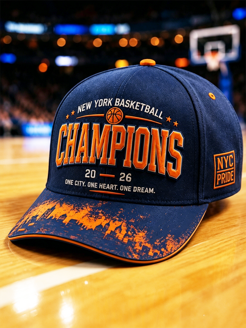Unisex New Yourk Champions Printed Hat