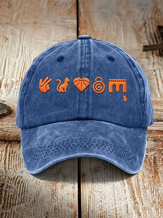 Unisex Basketball Print Hat