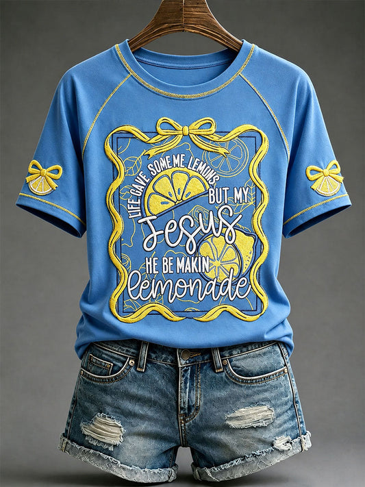 Women's "Jesus Be Makin' Lemonade" T-Shirts