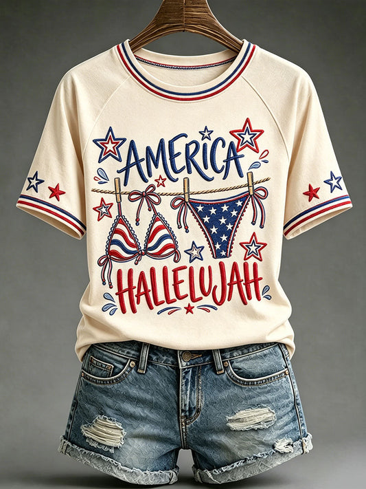 Women's "America Hallelujah" T-shirts
