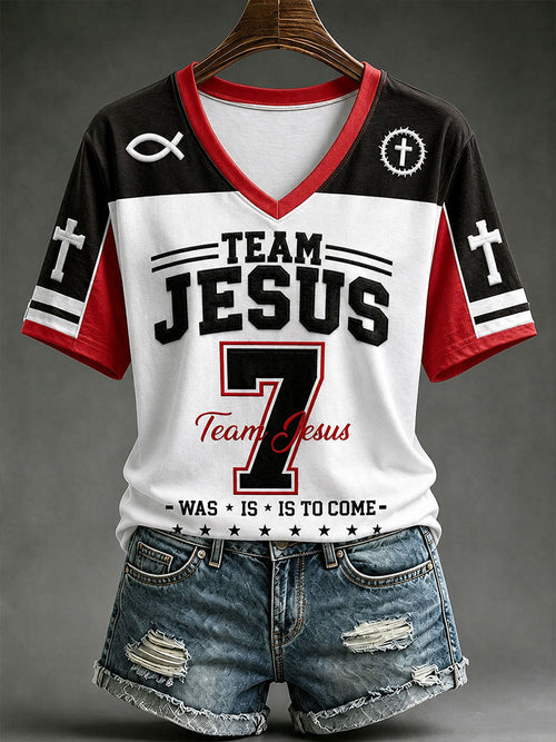 Women's Team Jesus Short-sleeved T-shirt