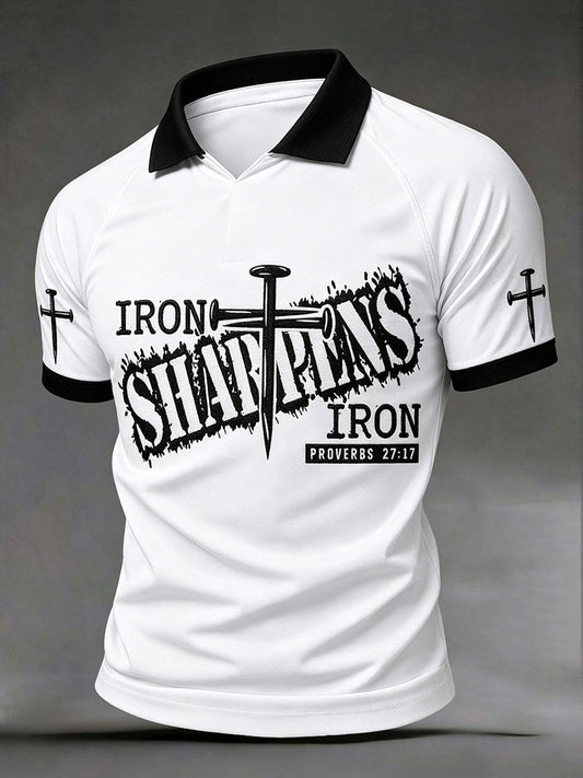 Men's "Iron Sharpens Iron" Tops