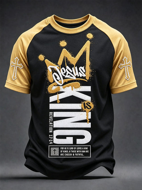 Men's "Jesus Is King" T-shirts