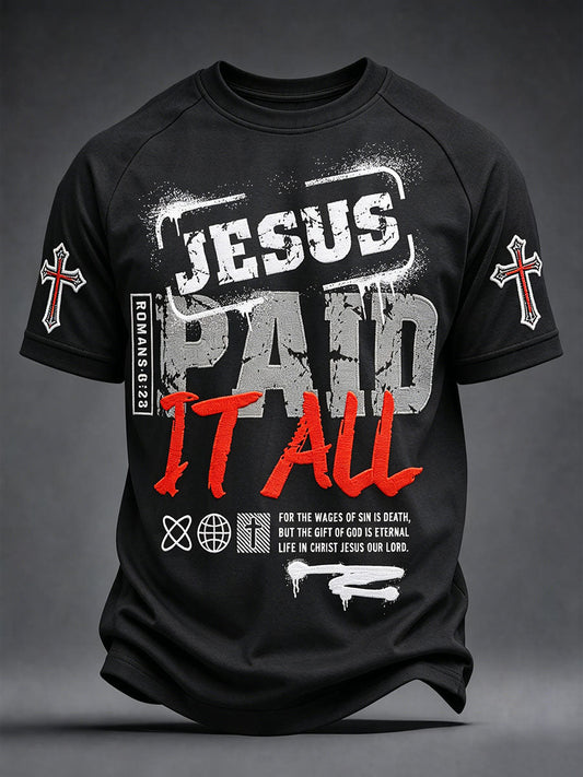 Men's 'Jesus Paid It All' T-Shirts
