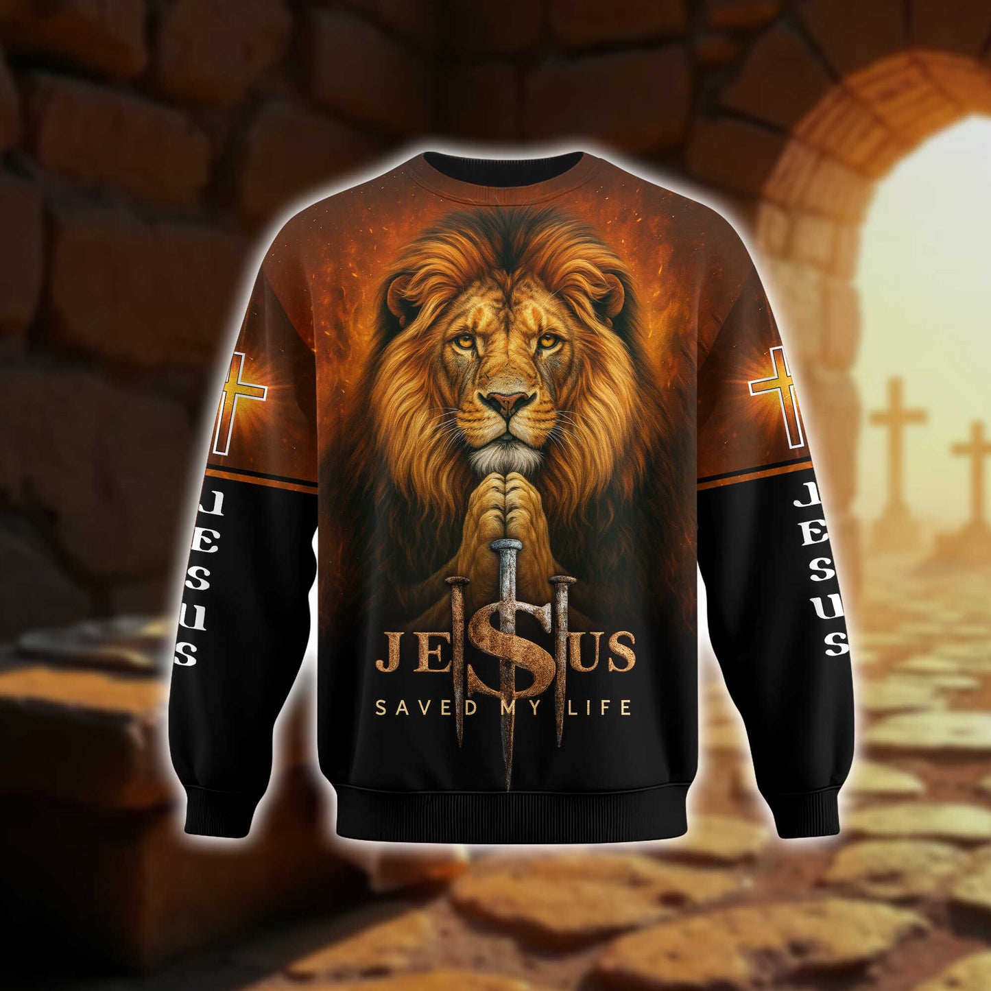 The Lion and The Cross – Jesus Saved My Life