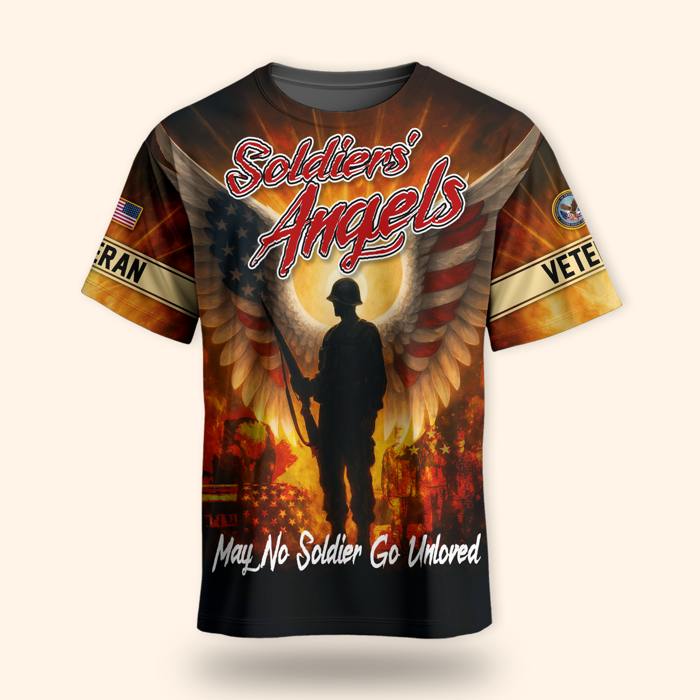 U.S. Veteran Hoodie – Eagle Design, Patriotic American Flag Zip Up MH2526