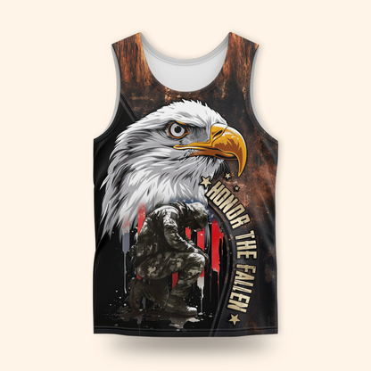 U.S. Veteran Hoodie – Eagle Design, Patriotic American Flag Zip Up MH2528